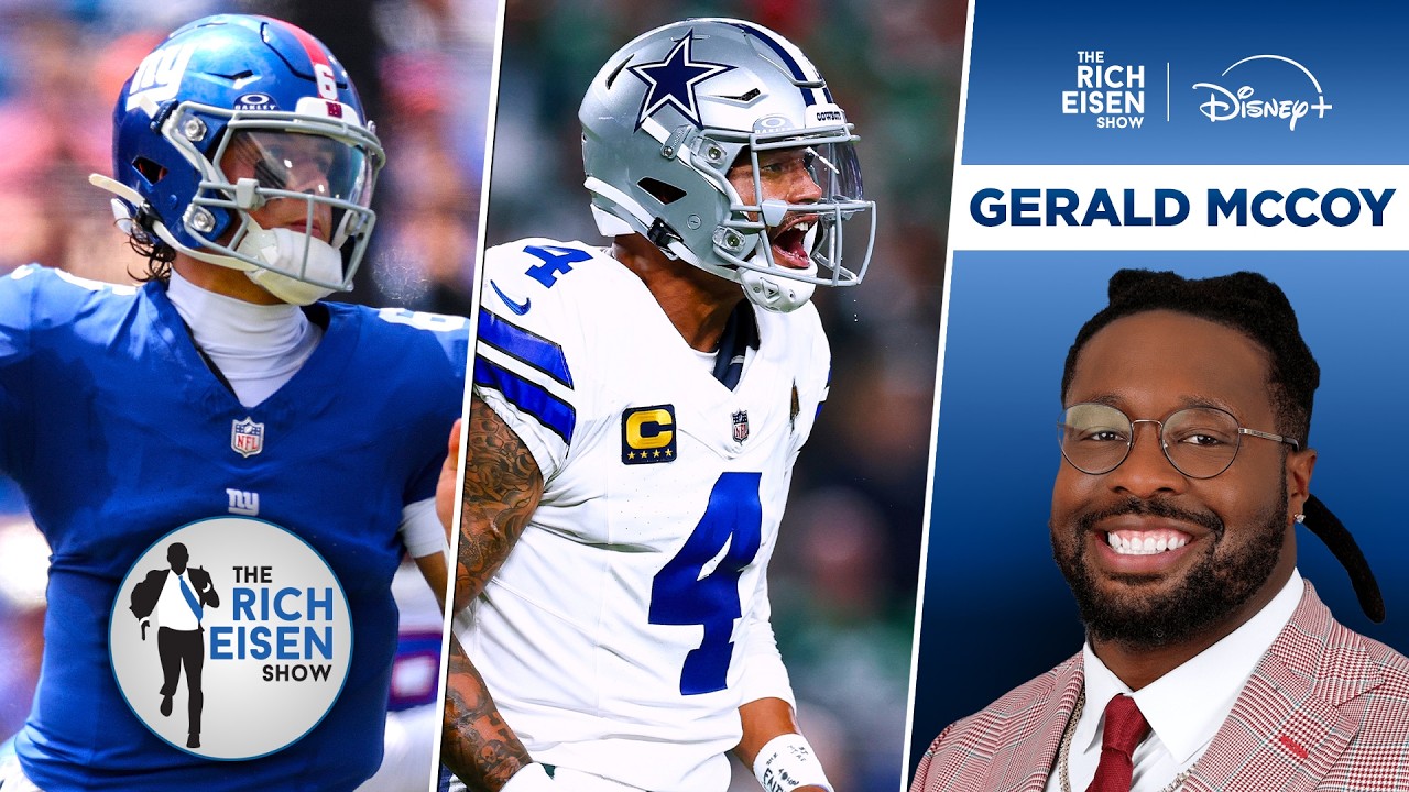 NFL Network&rsquo;s Gerald McCoy on Giants & Cowboys as His NFC Sleeper Teams | The Rich Eisen Show