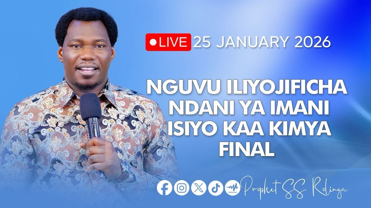 🔴LIVE​​​​​​​​​​​​​​​ OCOAN SUNDAY SERVICE BROADCAST ( Jan 25, 2026)
