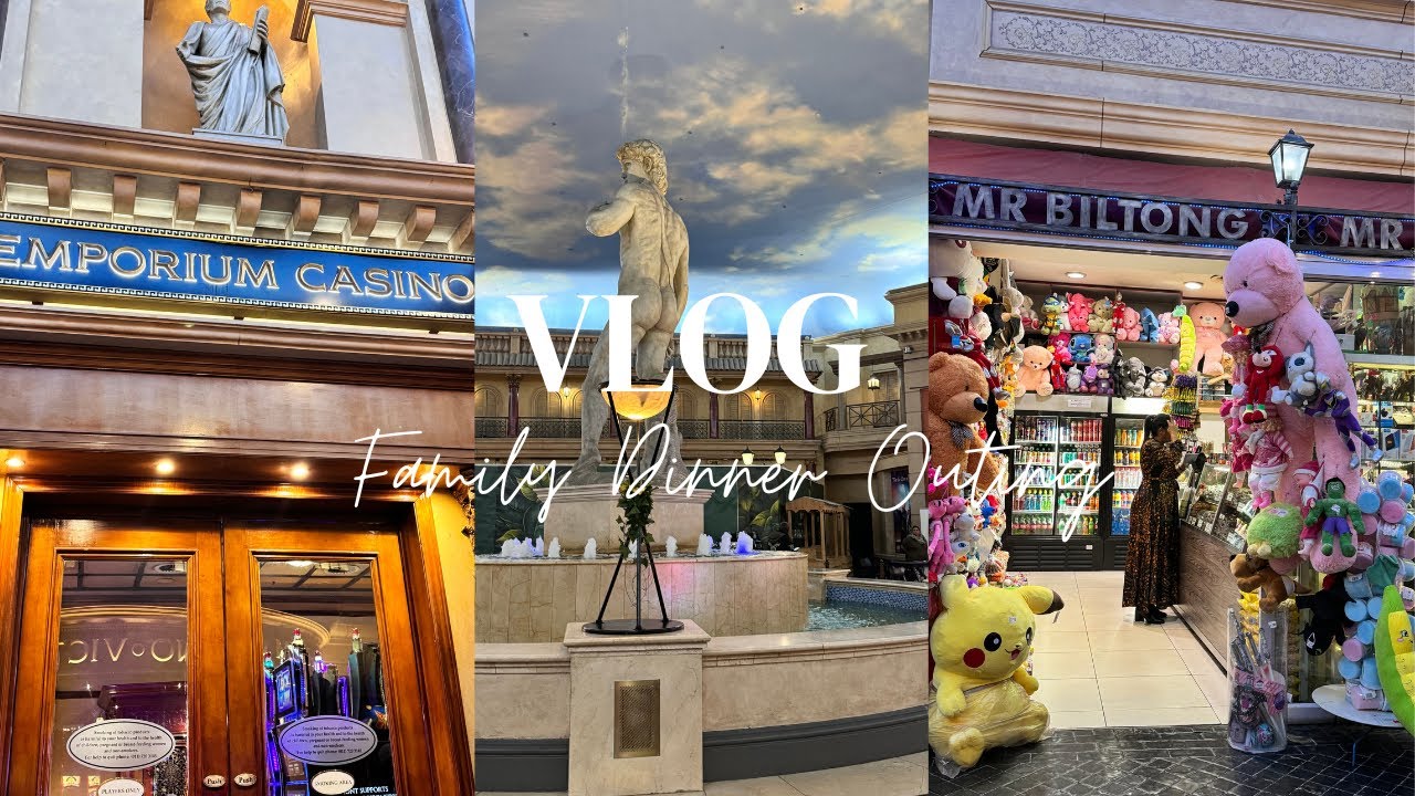 Short Emperors Palace Vlog 🇿🇦| Family Dinner Outing 🥰 | What is my father in-law wearing?🤣