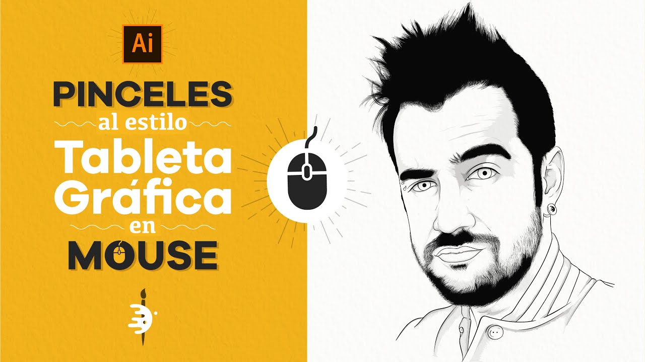 Pinceles · Dilustrando desde CERO | Illustrator Tutorial (Mouse)
