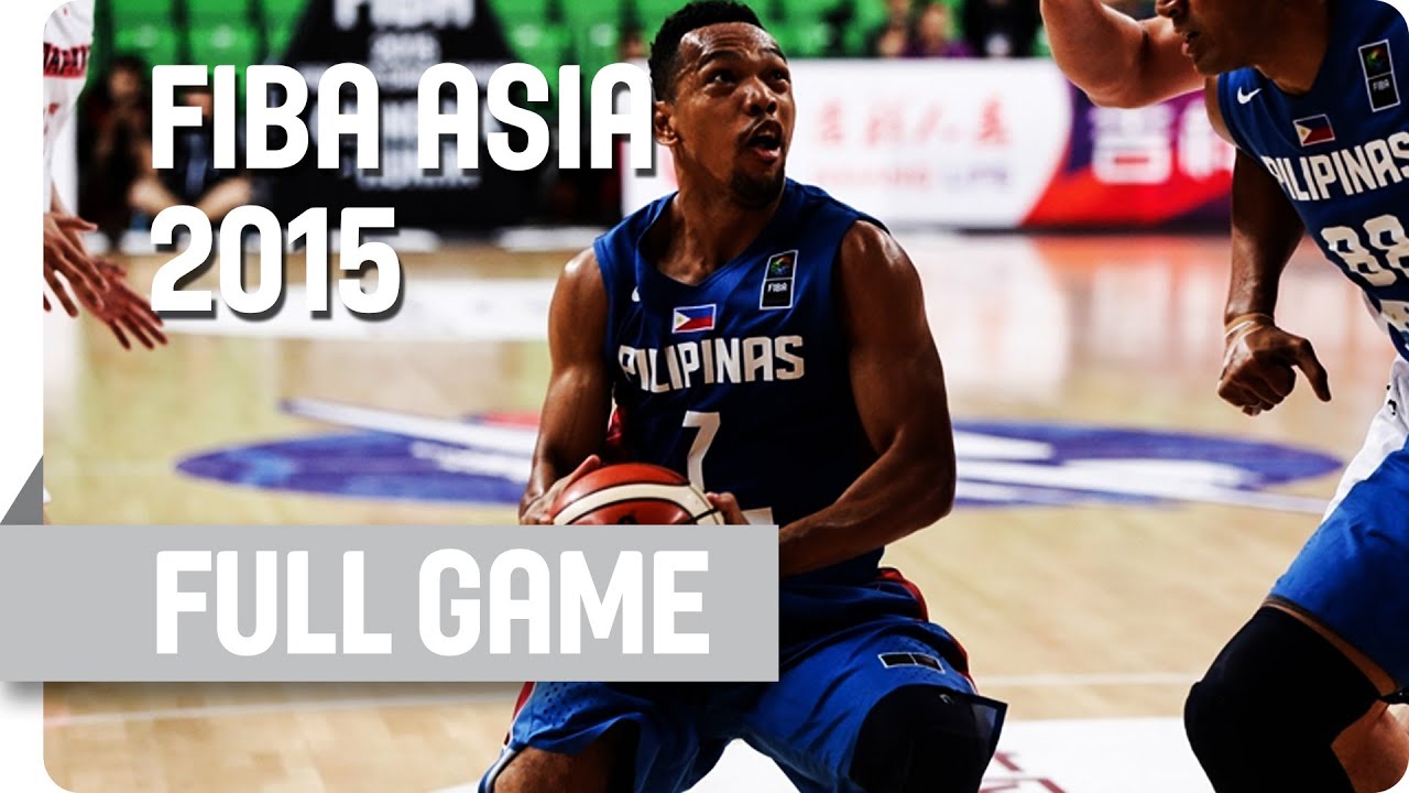 Japan v Philippines - Group E - Full Game - 2015 FIBA Asia Championship