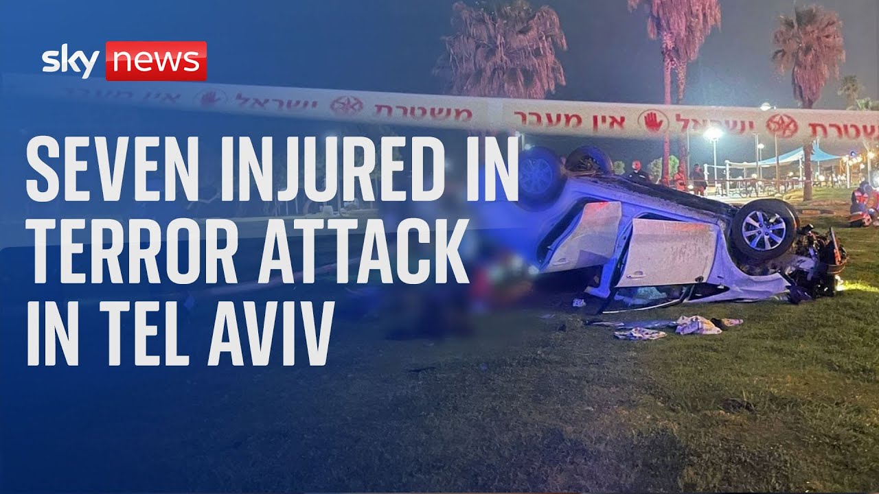 Seven injured in terror attack in Tel Aviv