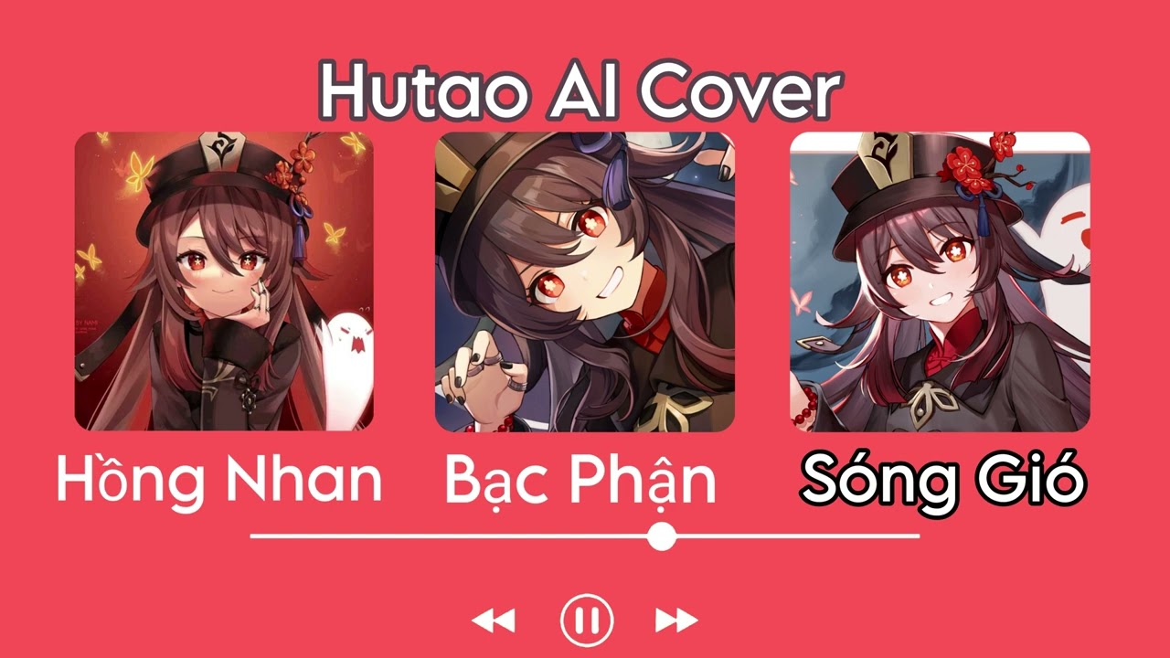 Hồng Nhan, Bạc Phận, Sóng Gió | Hutao AI Cover (Genshin Cover)