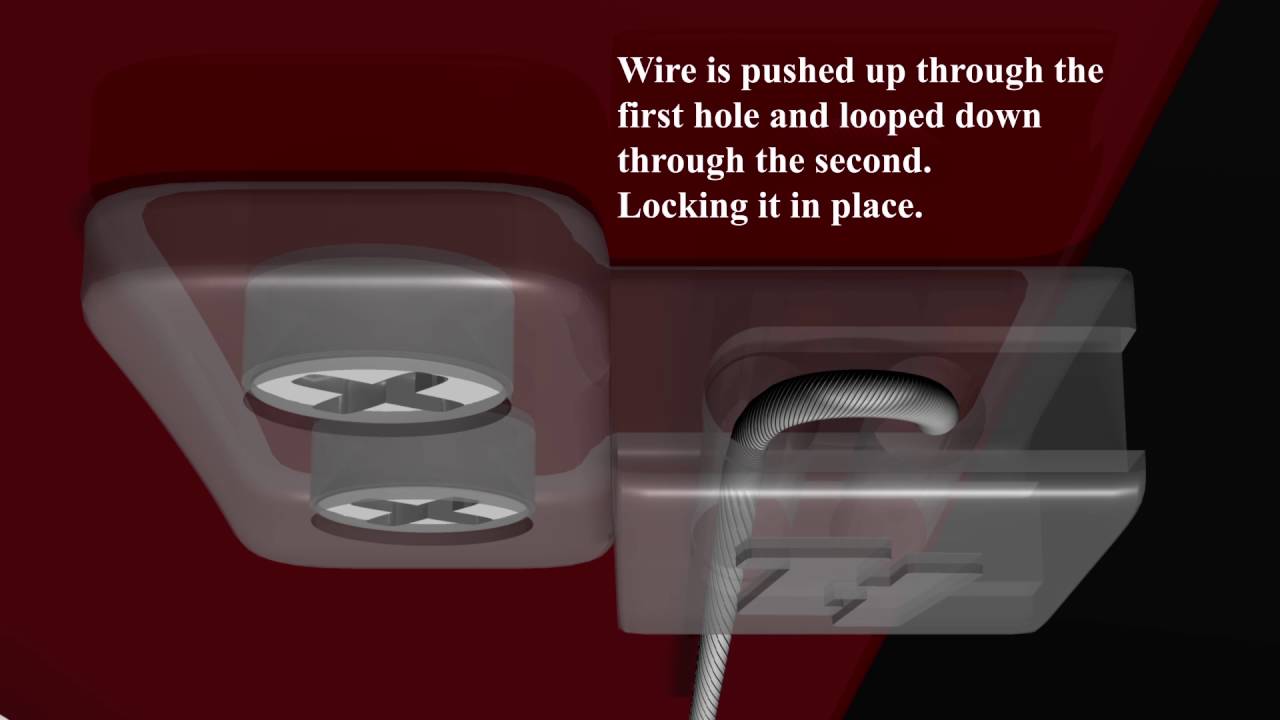 Picture wire hanging made easy Easy Tie Picture Hanger Kit, 30lb
