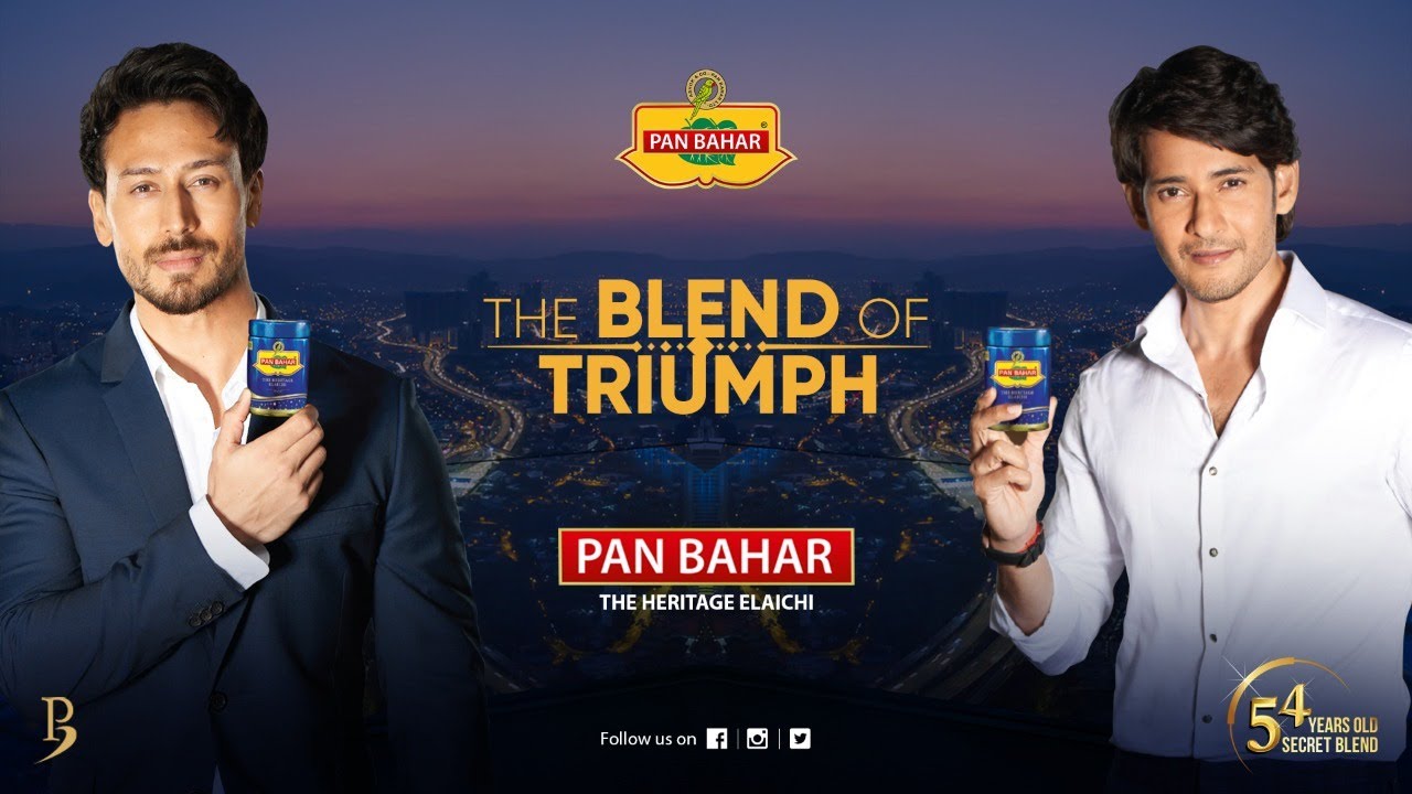 Pan Bahar Elaichi - Pehchan Kamyabi ki | Latest Video 2021 | Tiger Shroff | Mahesh Babu | Latest Ads