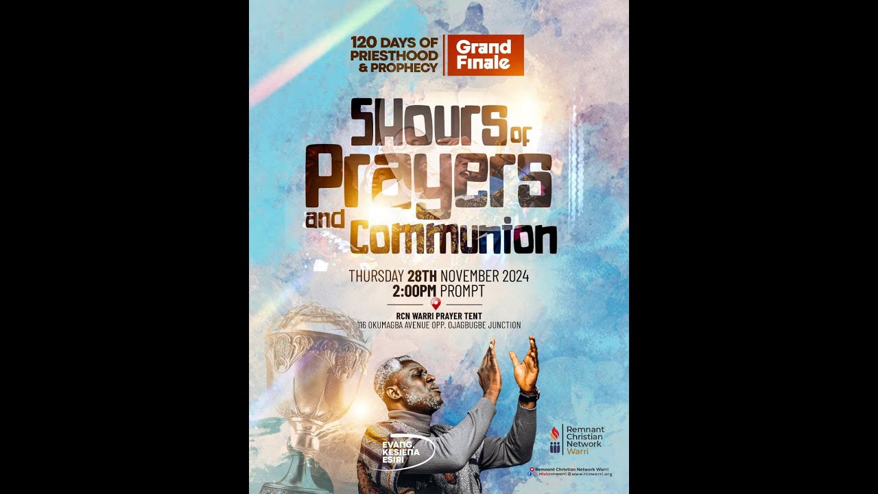 120 DAYS OF PRIESTHOOD AND PROPHECY ||GRAND FINALE || EVANG. KESIENA ESIRI
