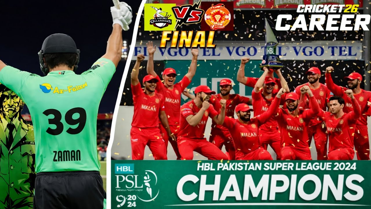 LQ Vs IU |Final | cricket 26 career| #RajaGaming7 