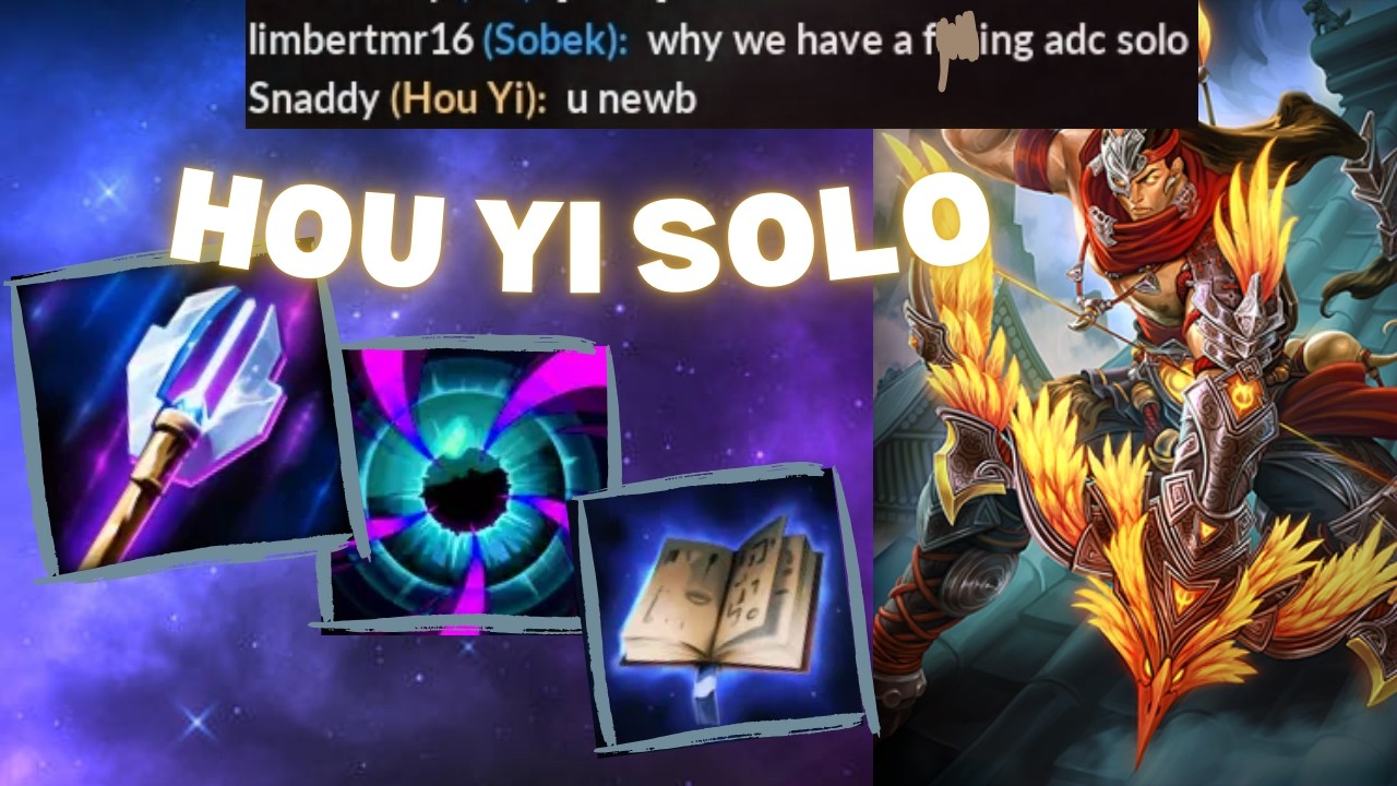 He Did NOT Like INT Yi... Troll Thursdays Hou Yi Solo