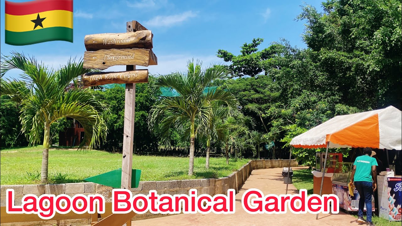 My trip to Ghana Accra Lagoon botanical garden in 2023