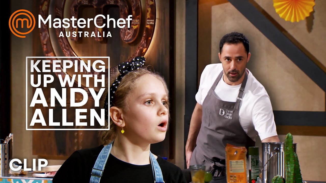 Keeping Up With Andy Allen Immunity Challenge | Junior MasterChef Australia | MasterChef World