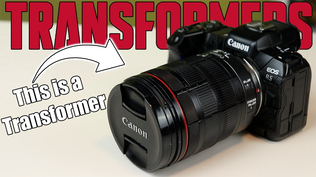 This Camera Is A Transformer!! | #transformers Crossover Canon Reflector/Refractor Review