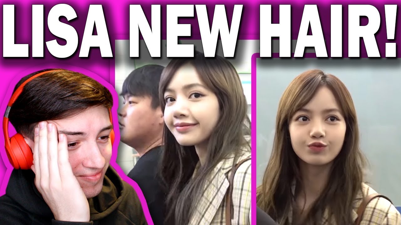 BLACKPINK Lisa's New Hair! (Airport Video)