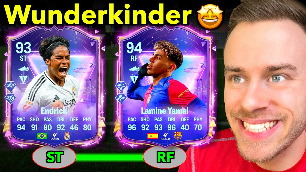 Ich habe die WUNDERKINDER YAMAL & ENDRICK vereint! 👶🏻🚀