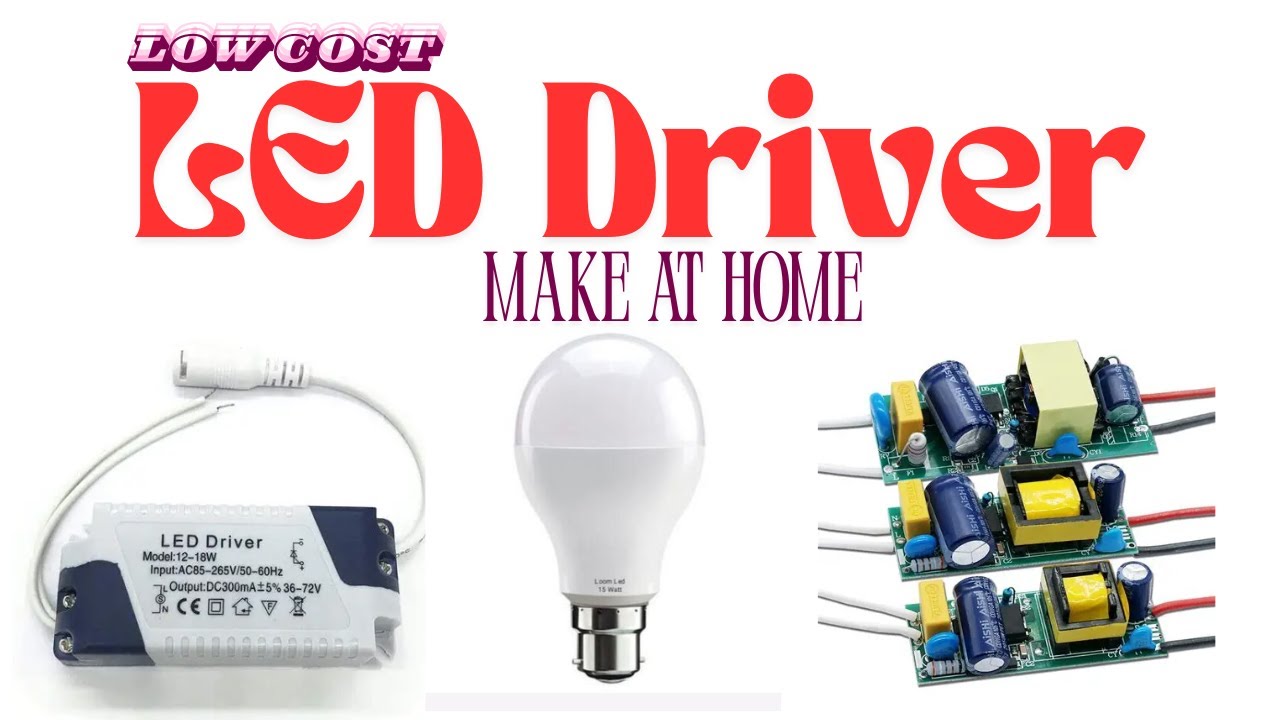 Lights On! Building a Low-Cost LED Driver Circuit at Home Sinhala Tutorial 