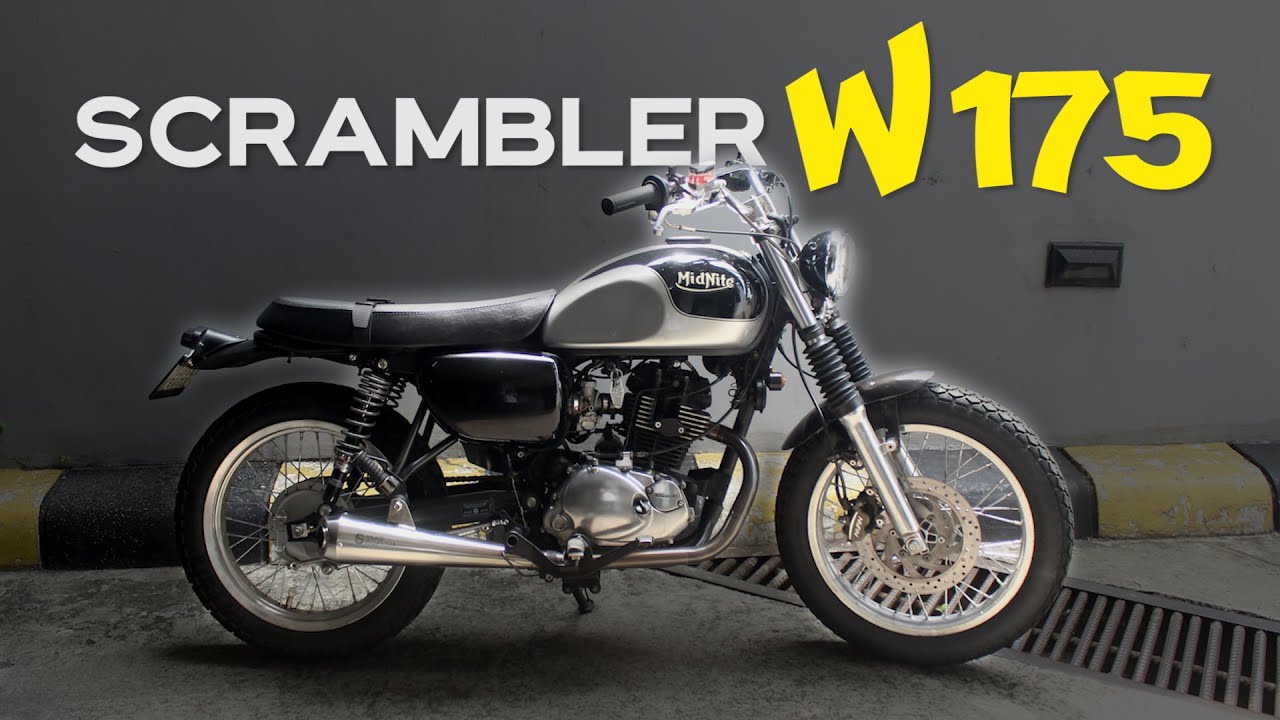 W175 Scrambler Siluman  | #otosans