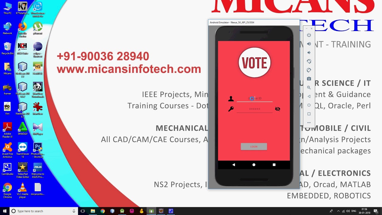 Voting System Android App