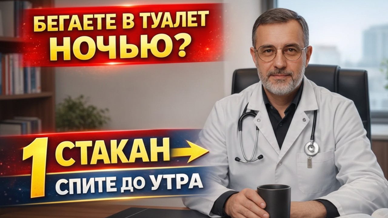Почки скажут вам: всего 1 стакан перед сном и ночные походы в туалет исчезнут | ПАМЯТЬ И МОЗГ