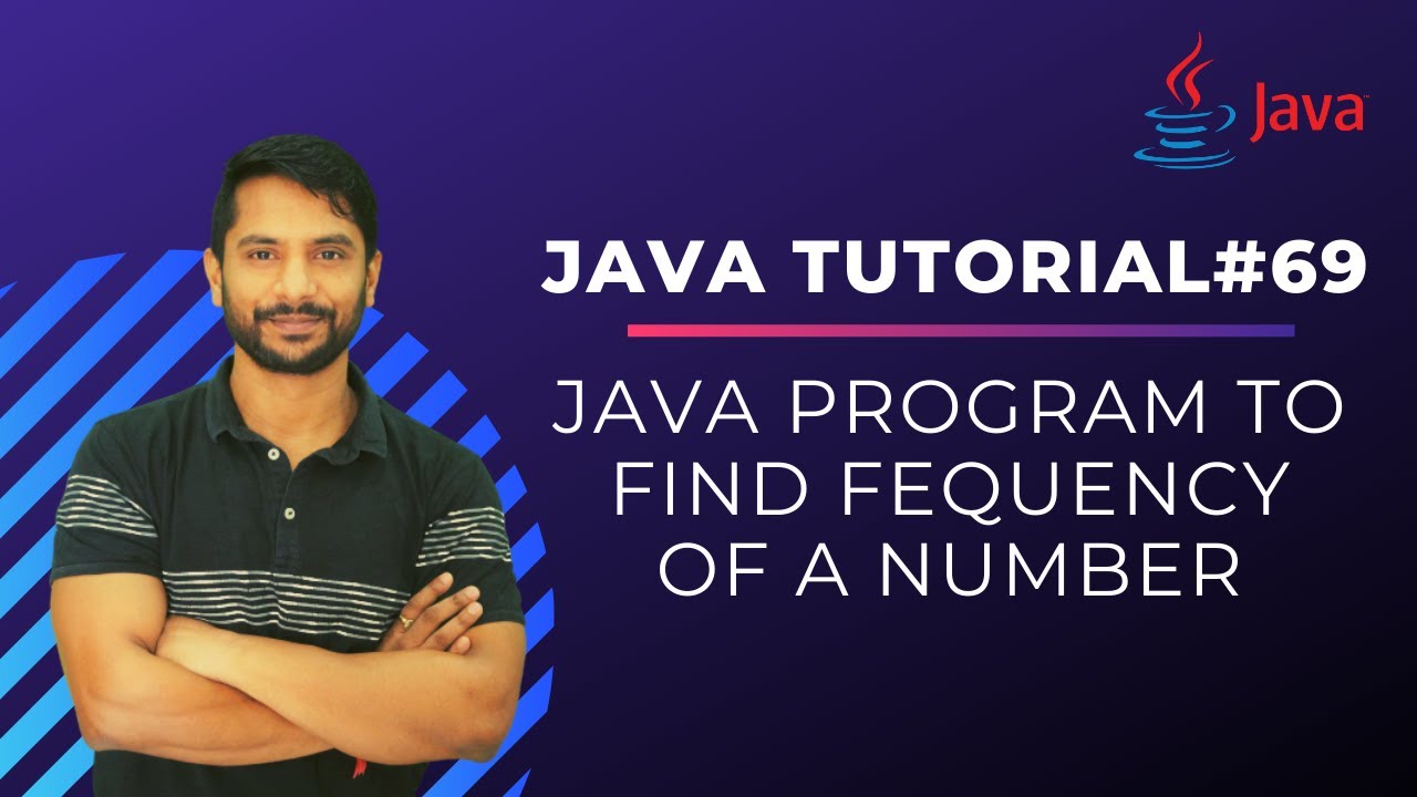 Frequency of a Number in Array | Java Programming | In Hindi