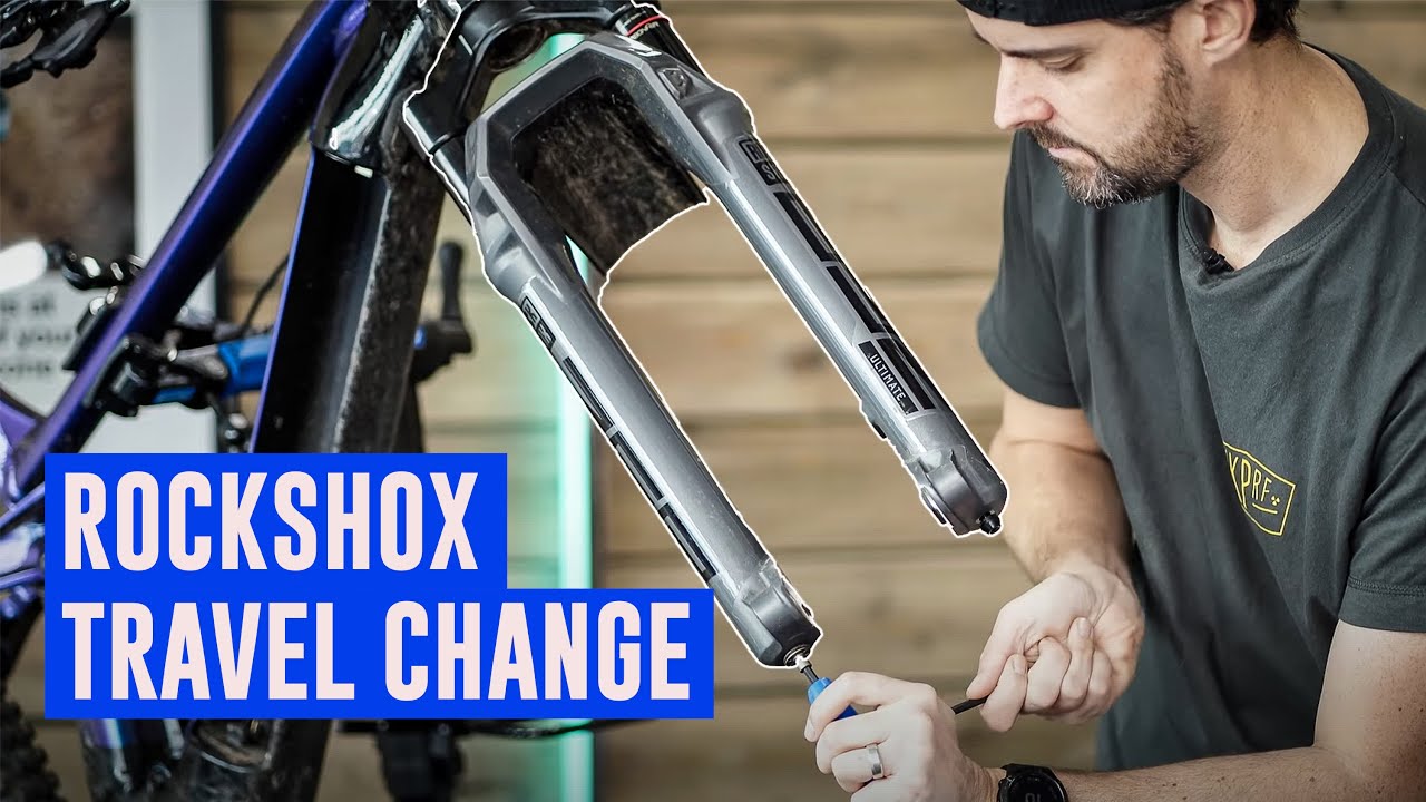 How to increase travel on your Rockshox Fork