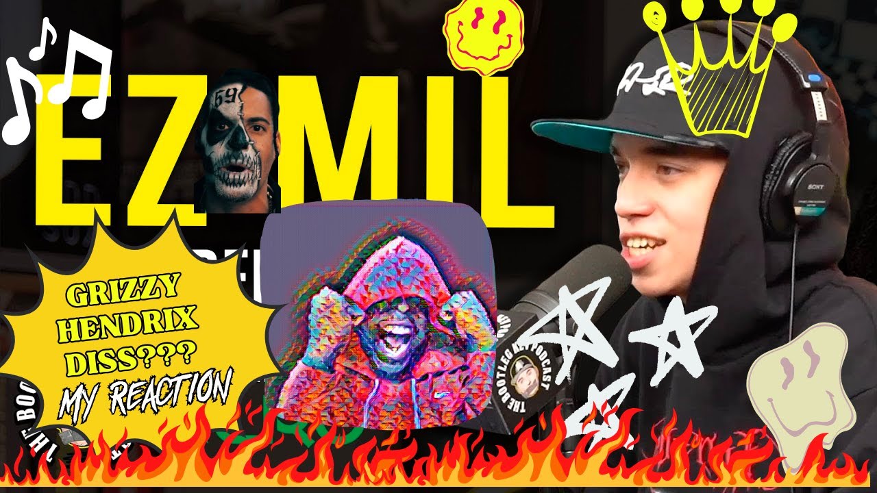 He DISSED Grizzy!!!! Ez Mil (Shady/Aftermath Artist) Freestyle on The Bootleg Kev Podcast!