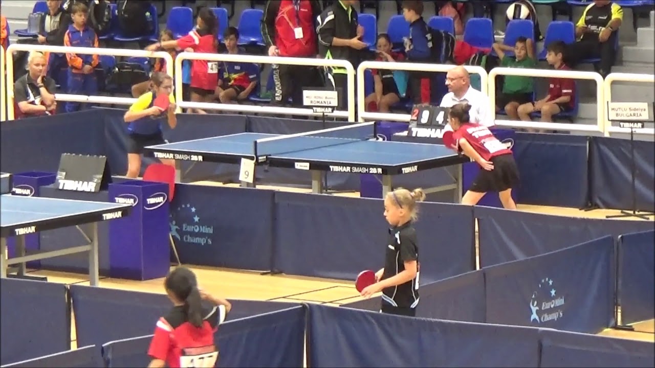 MEI-ROSU Bianca - MUTLU Sidelya (Eurominichamps 2018)