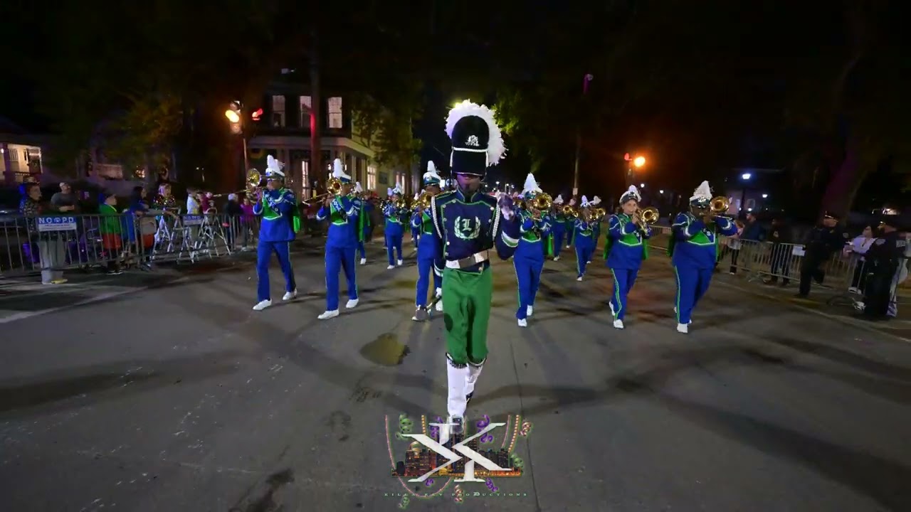 Livingston High School Parade Highlights @ the 2024 Krewe of Druids