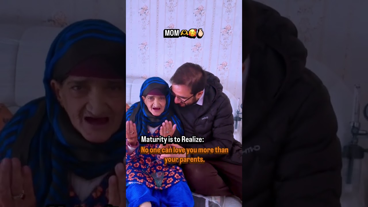 No one can love you more than your parents. 🫶🫰🏻🥰😘