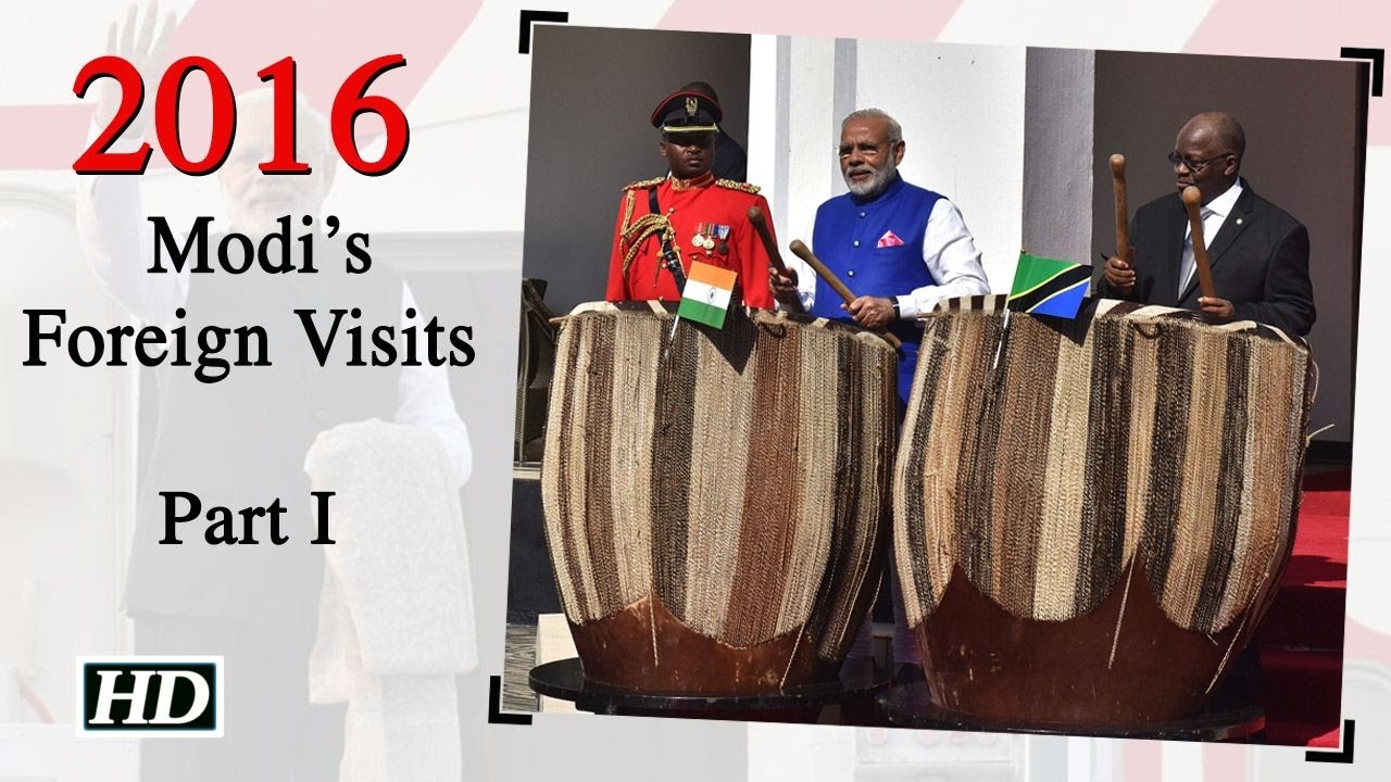 2016: Modi's foreign visits