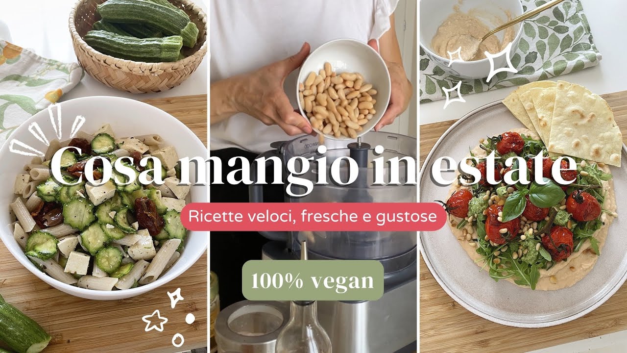 COSA MANGIO IN UN GIORNO » yogurt bowl, pasta fredda, hummus gourmet | Vlog