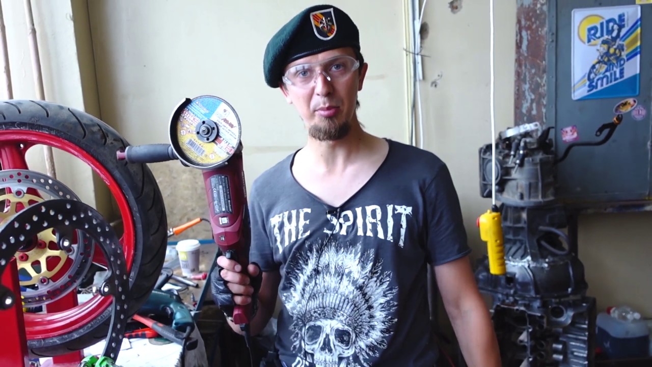 КРАШ тест антиугонных замков для мотоцикла
