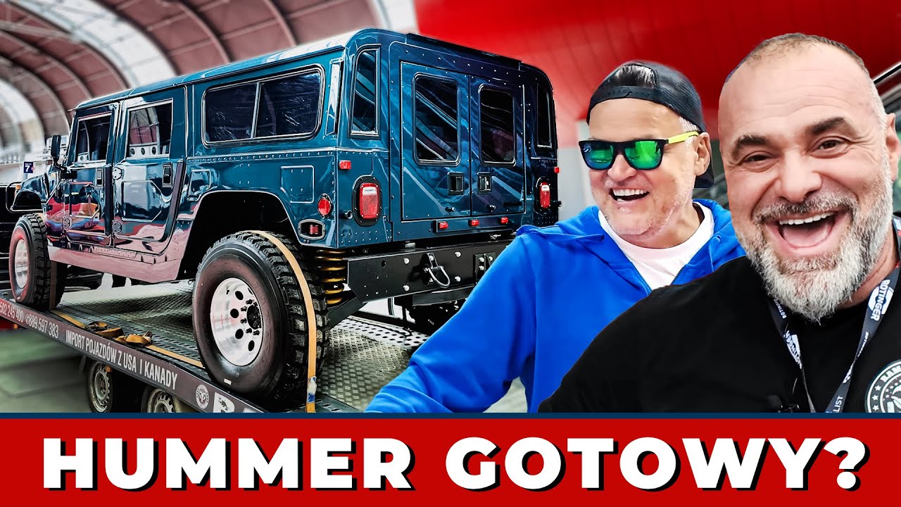 Adam Kornacki WRESZCIE ZOBACZYŁ HUMMERA!