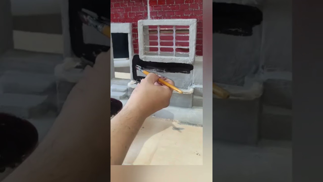 #diorama #onetwelvescale #styrofoam #recycledmaterials