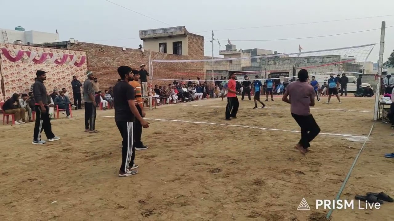 बॉलीबॉल मैच रामगढ़िया मेला पणिहारी vs पिरकमडियां