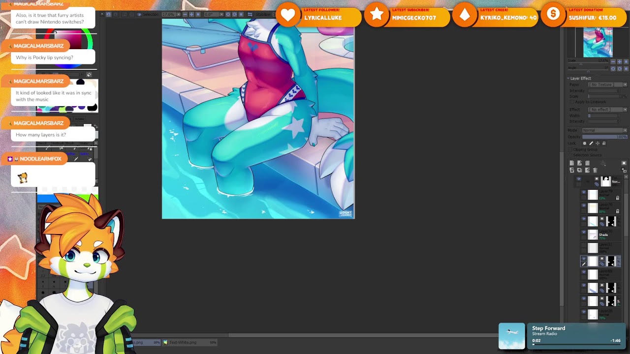 another stream within the same week? that's crazy