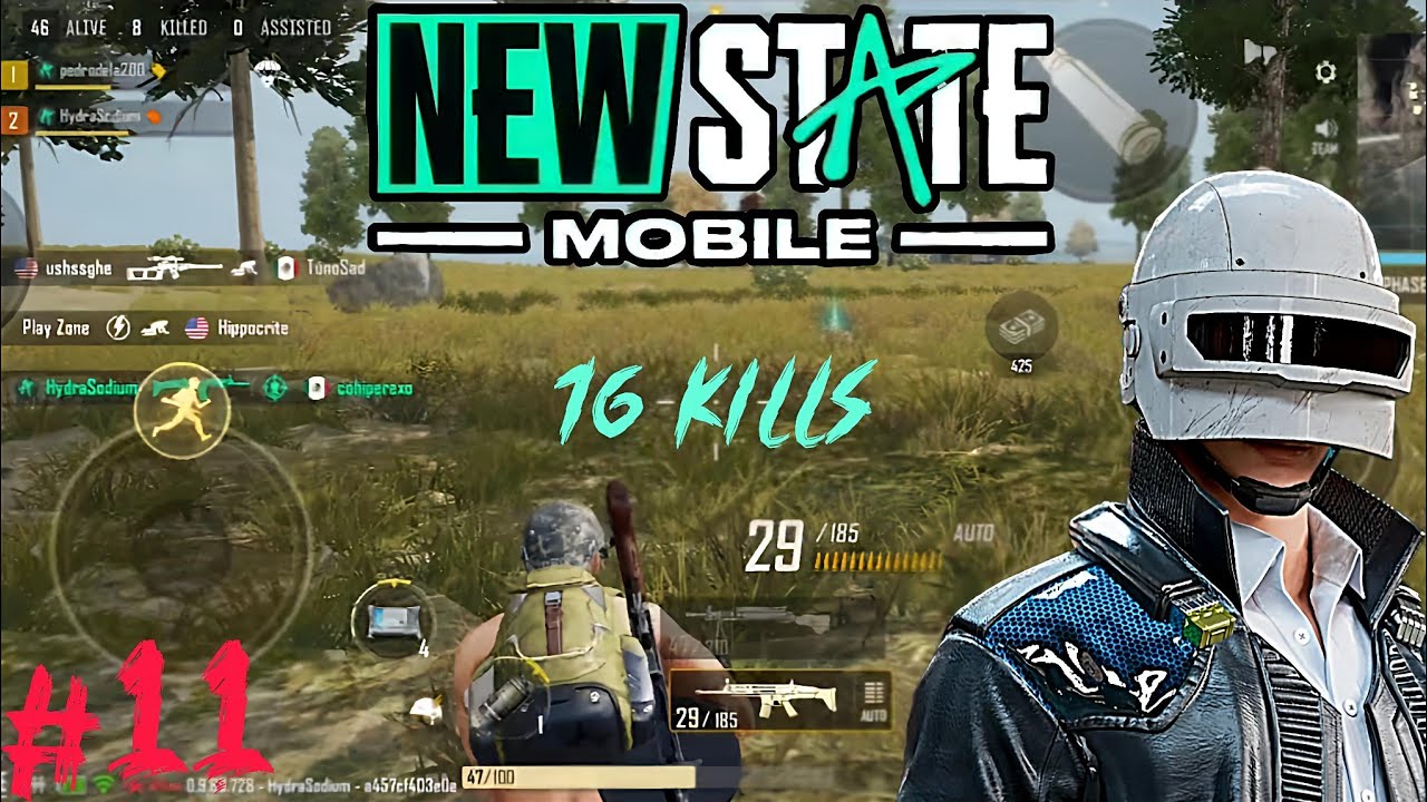 NEW STATE MOBILE SOLO Gameplay #11 ✅ 16 Kills Chicken Dinner 🐔🏆 | Pro Level Play