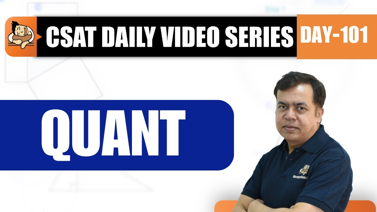 Quantitative Aptitute Practice Questions for UPSC PRELIMS CSAT 2024 | Sleepy Classes