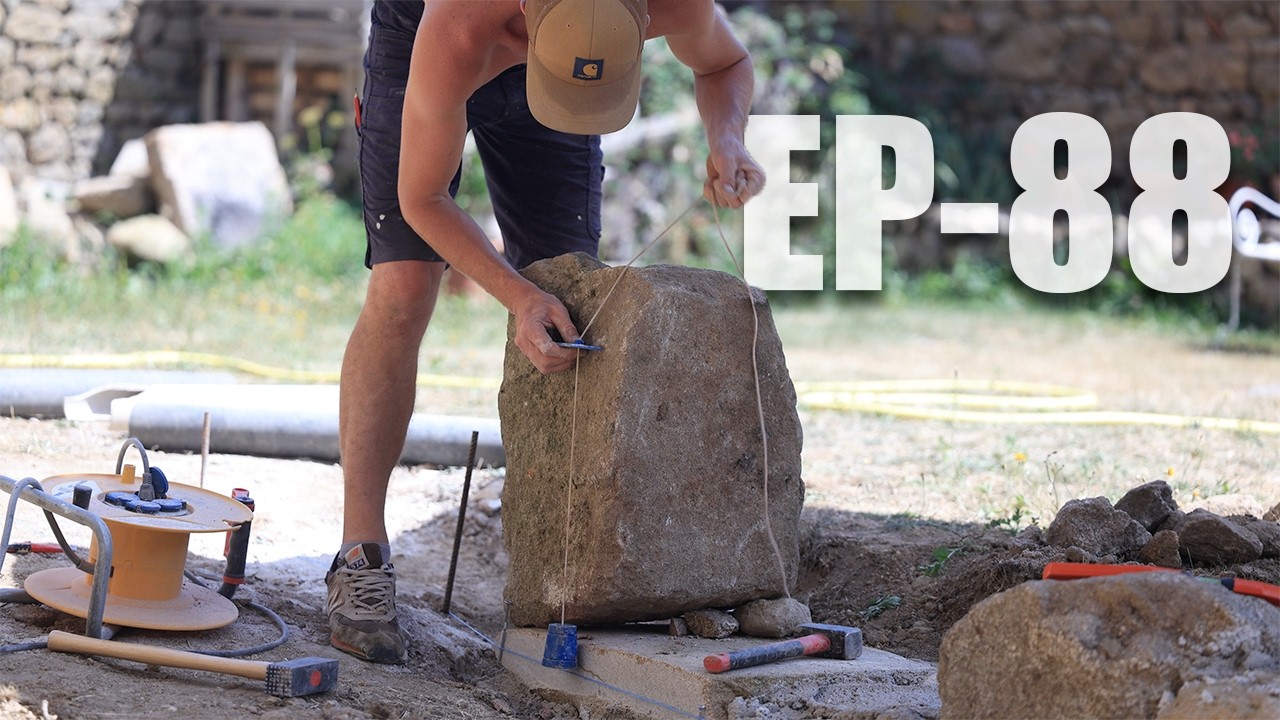 Construire un mur en pierre a l'ancienne - EP-88 - Rénovation