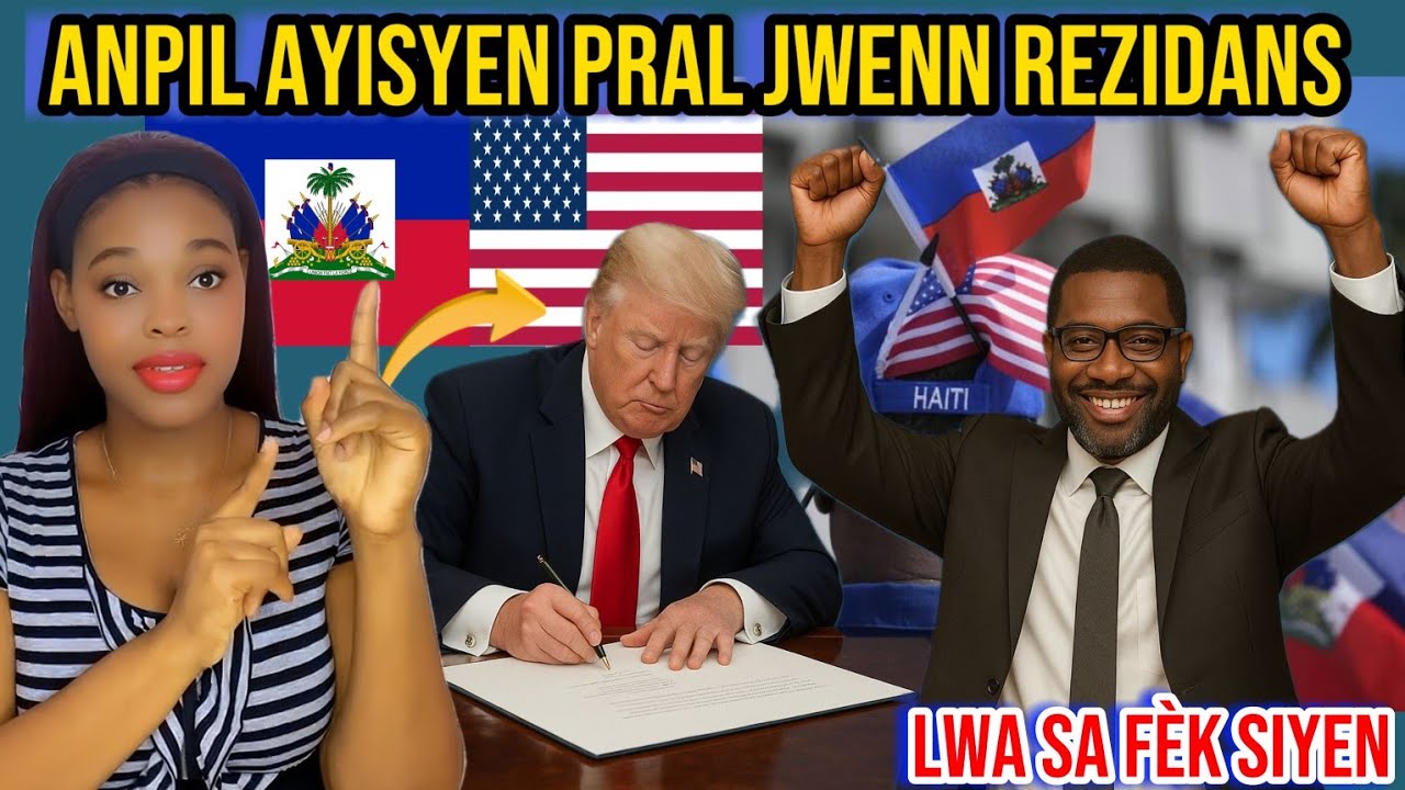 AYISYEN SOVE🇺🇲❗️Ayisyen san papye yo pral jwenn rezidans Etazini ak nouvo lwa sa | Nou sove✈️
