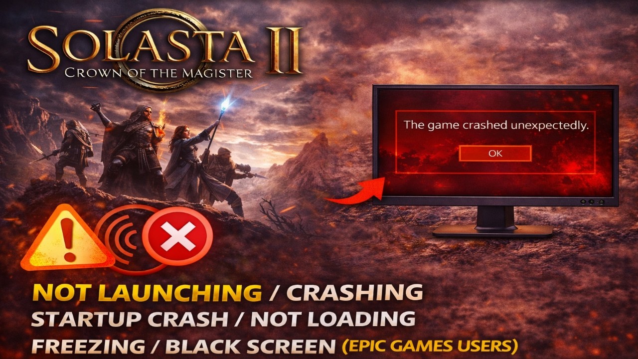 Как исправить проблему с запуском Solasta II | Сбои | Сбой при запуске | Не загружается | Зависан...