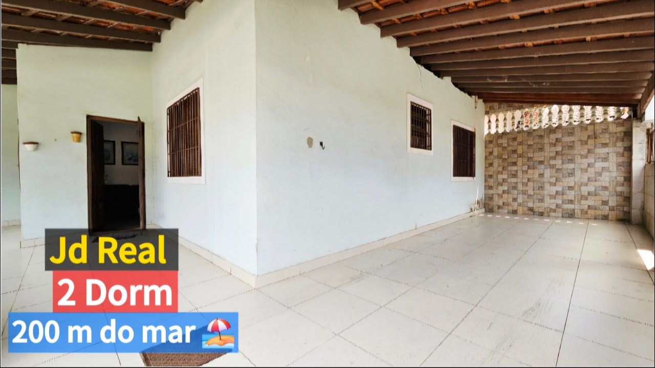 📢Casa a venda em Praia Grande a 200 m do mar R$ 320 Mil!🏖🔆