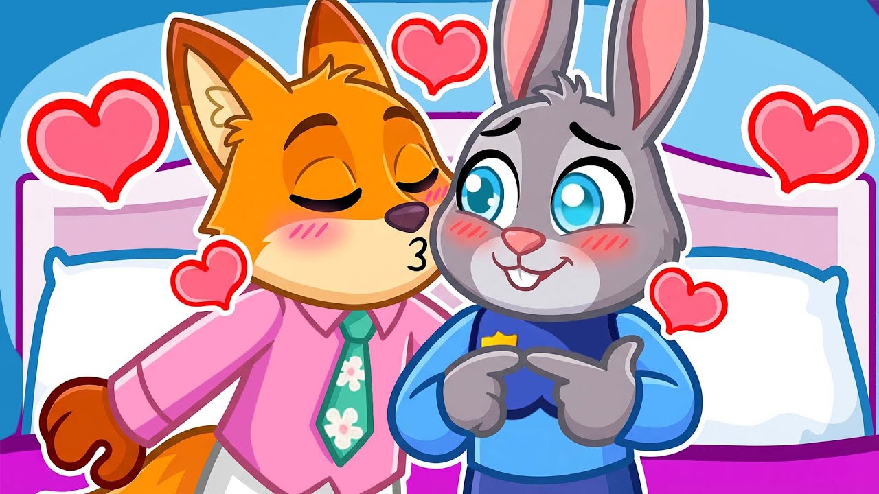 NICK KISSED JUDY at the PAJAMA PARTY (Zootopia 2)