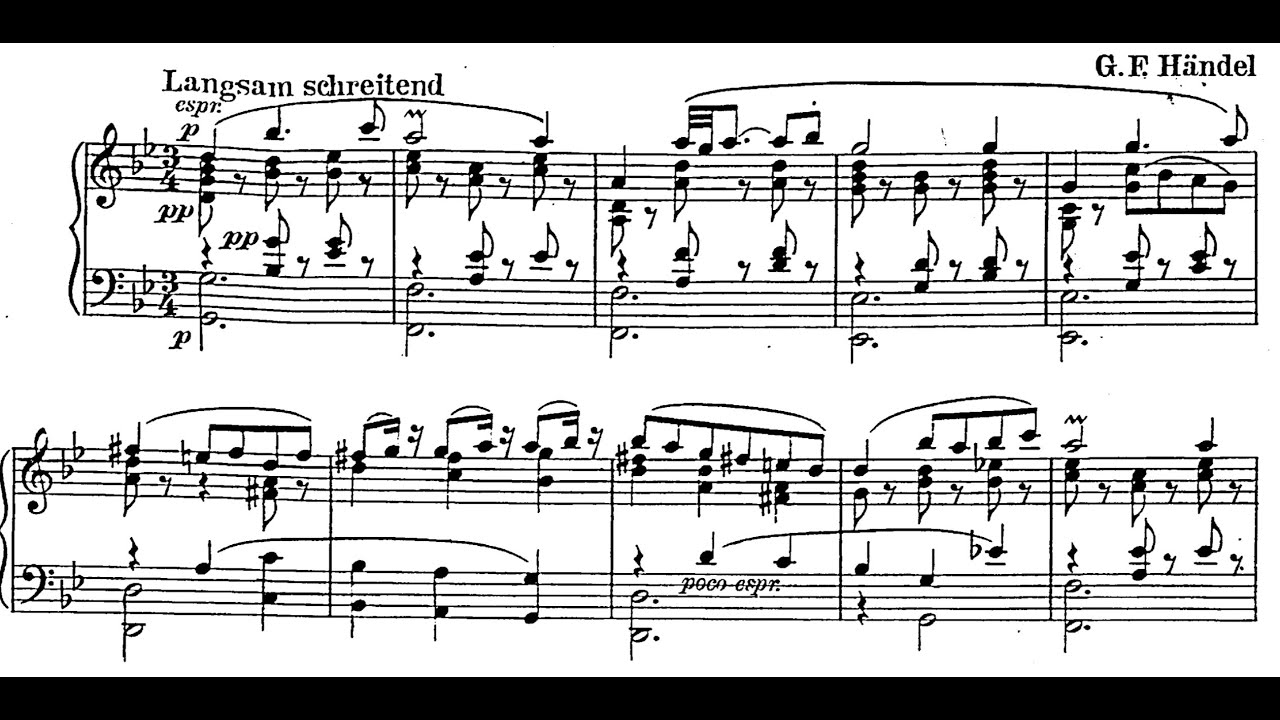 HAENDEL : Minuet in G minor HWV 434 (arr. W. Kempff) / Jean Tatu
