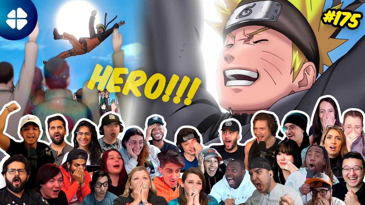 ❤️ Naruto Hero of the Leaf [30 People React] 🌟 🇯🇵 Shippuden 175 [ナルト 疾風伝] [海外の反応]