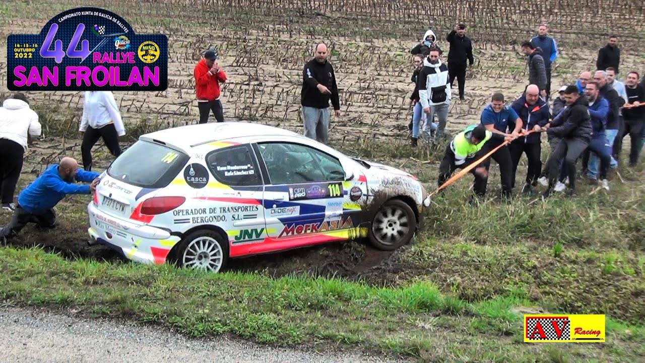 Rallye San Froilán 2022 | Crashes & Mistakes | A.V.Racing