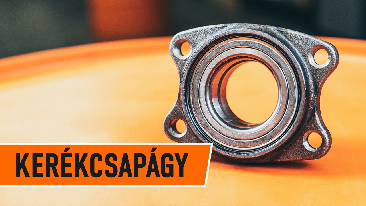 KERÉKCSAPÁGY CSERE — VW / AUDI / SKODA [ÚTMUTATÓ]