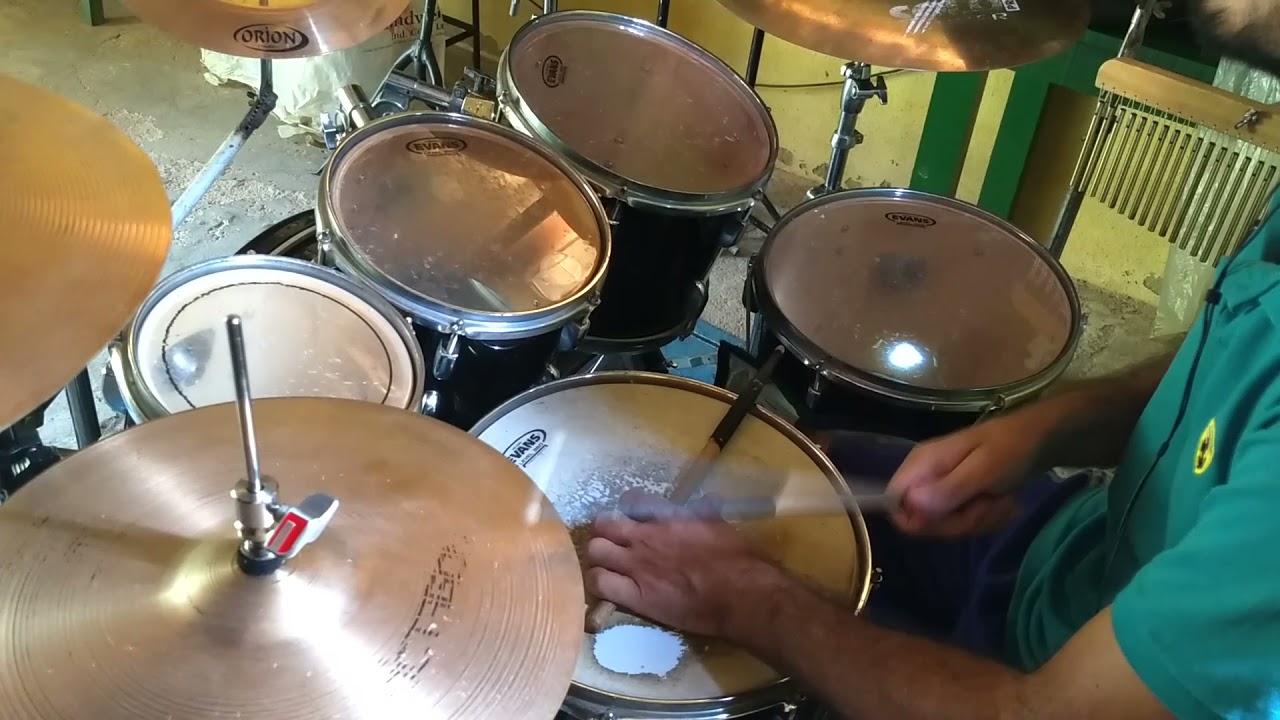 cover bateria Poderoso Deus.