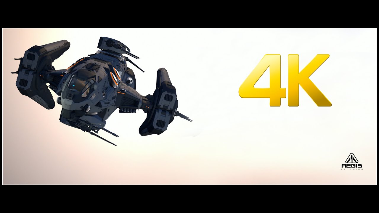 Star Citizen┃4K-Aegis Redeemer Landing on Space station And Area 18 Planet Surface