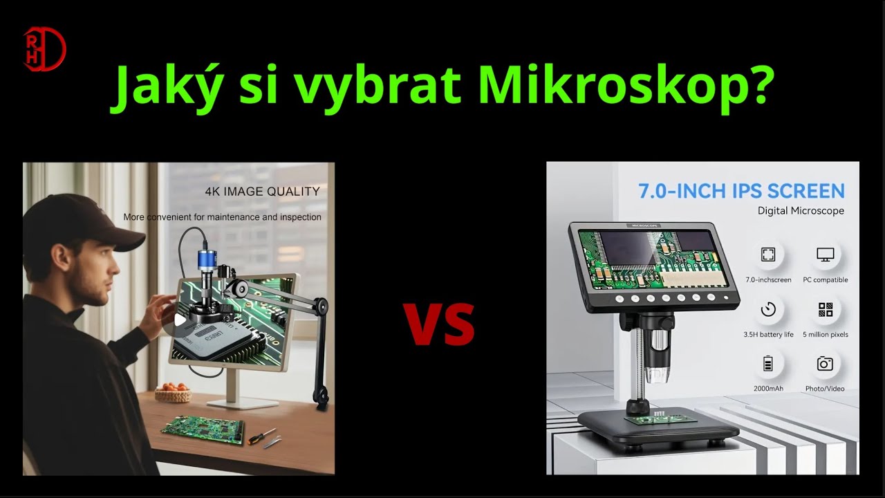 Mikroskop 4K HDMI nebo 7