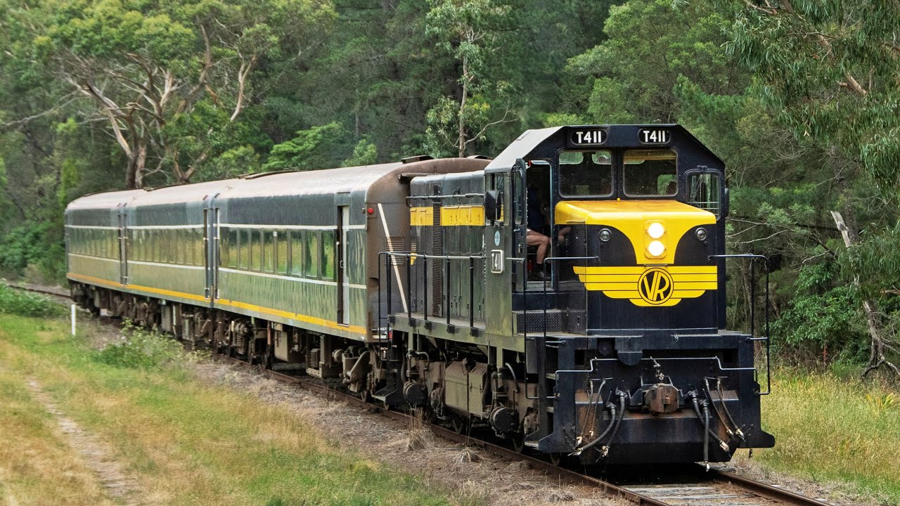 FIRST 3 CAR N-SET TO MORNINGTON! (Mornington Railway N Set Test Run) | T411