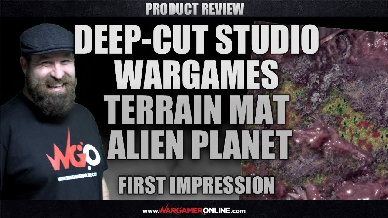 Deep-Cut Studio's Alien Planet Terrain Mat Review
